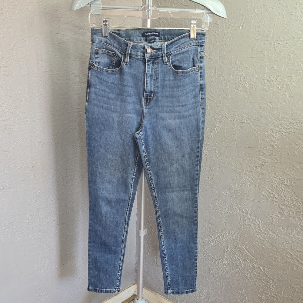 ^Calvin Klein Jeans Light Blue High Rise  Skinny Denim Classic Neutral Versitile
